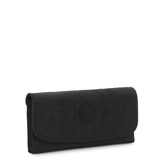 Kipling Money Land Snap Wallet Wallets Black Noir | AU 2185VR